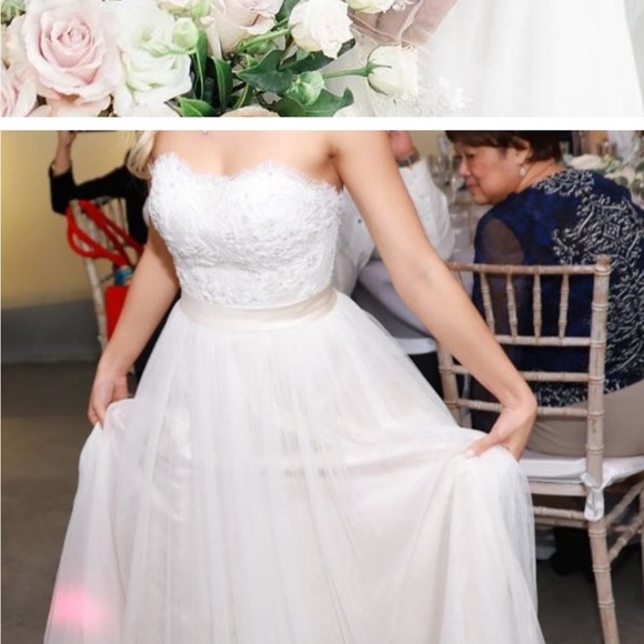 Ivory wedding dress - Picture 4 of 5